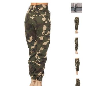 Non-stretch camo pants